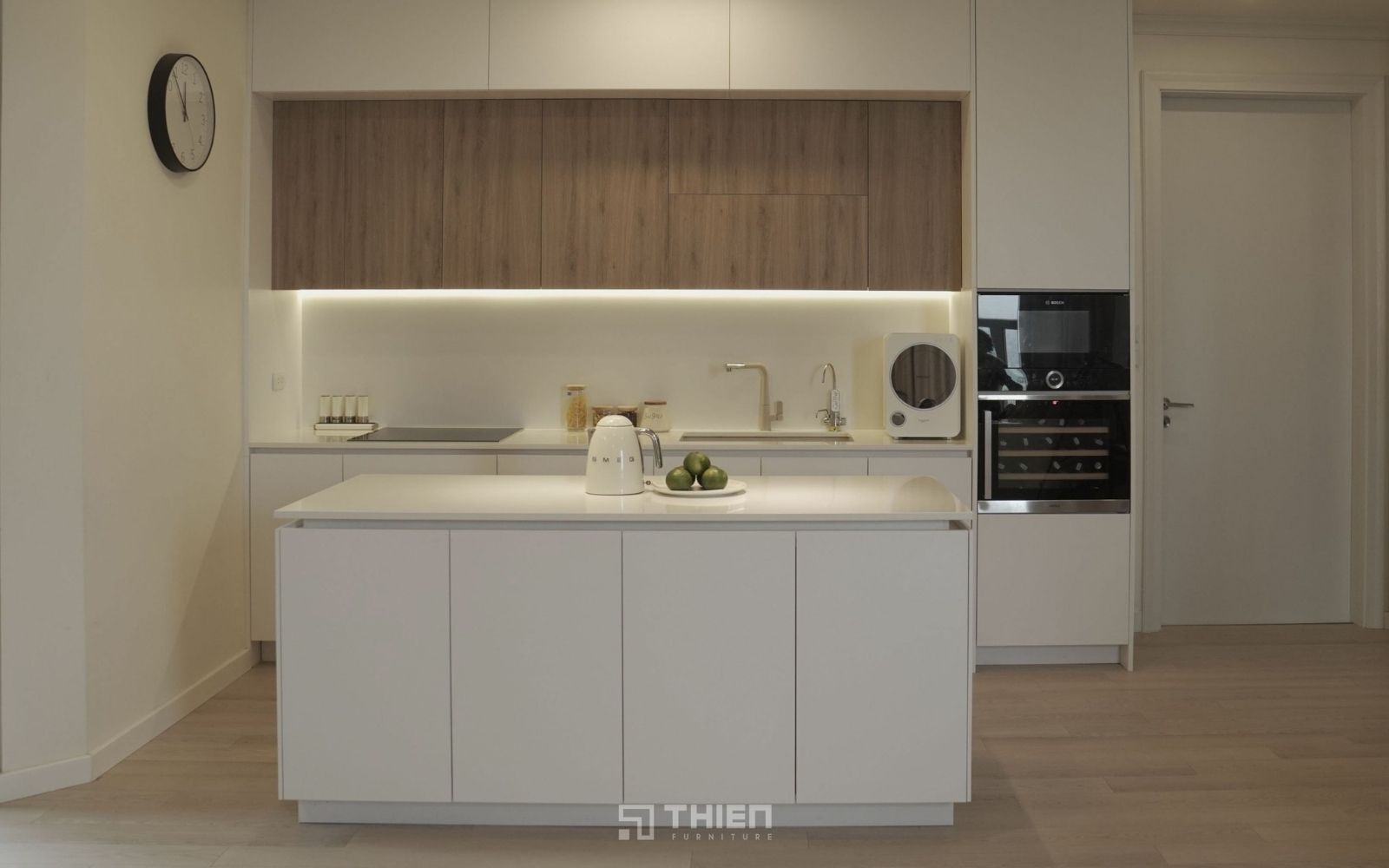  chọn tủ bếp gỗ công nghiệp