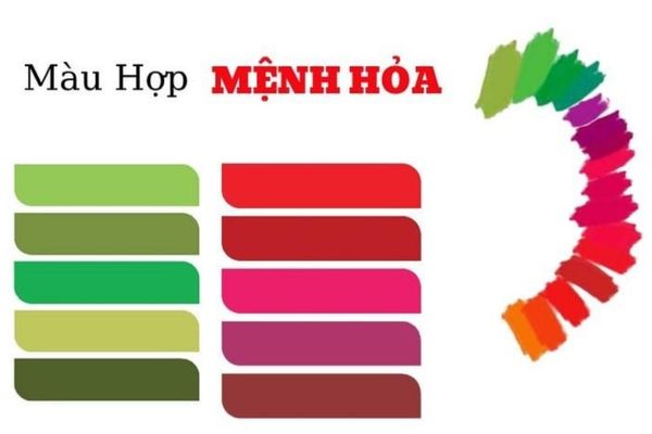 Màu nào hợp mệnh Hỏa