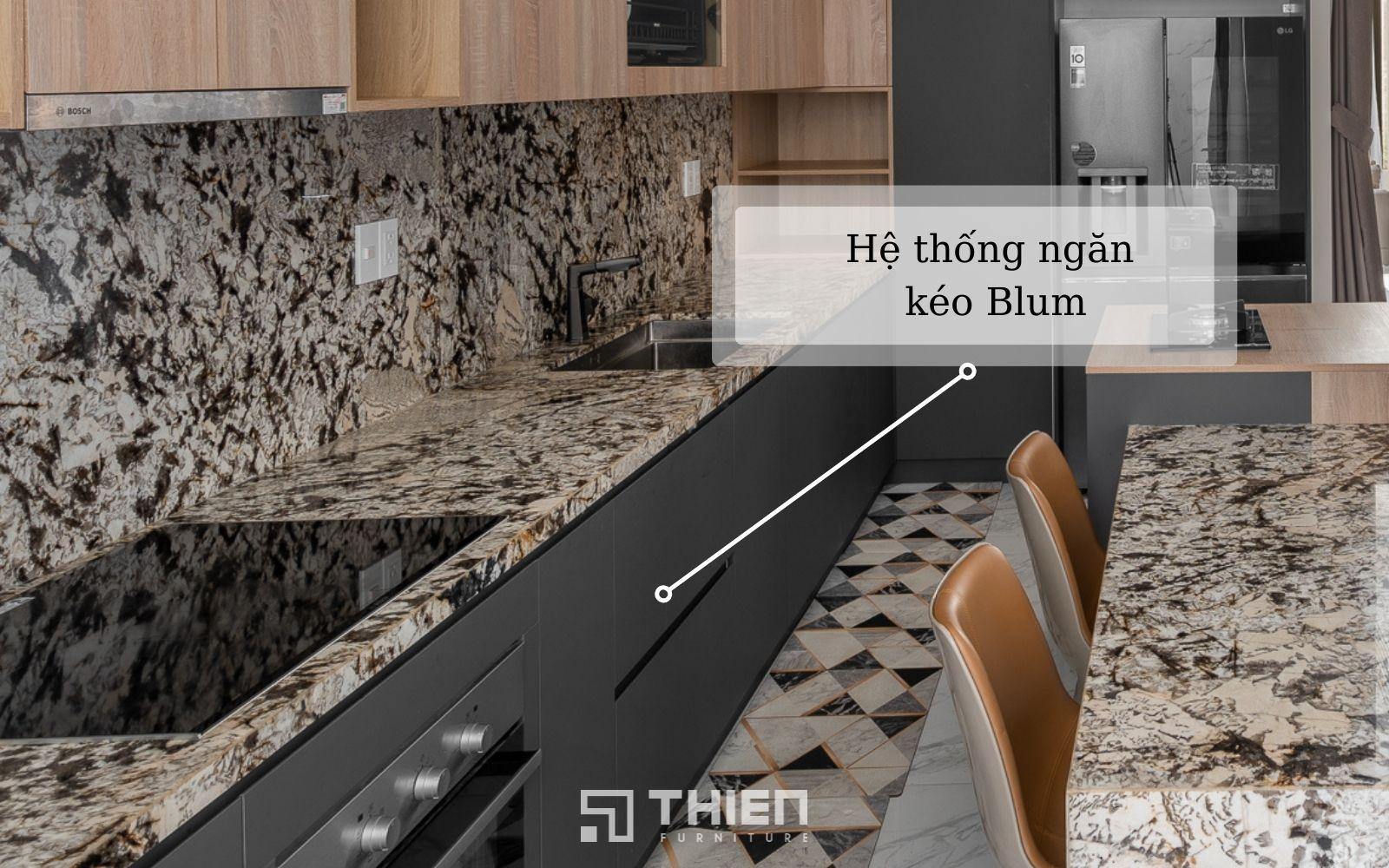 Tủ Bếp Hiện Đại Chị Lan Anh - Long Thành