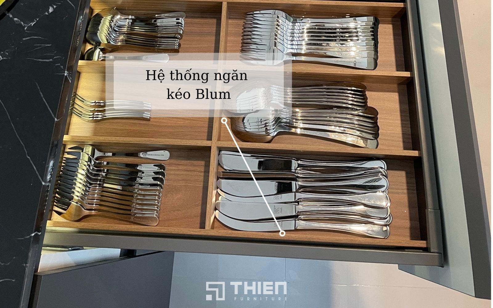 Hệ thống ngăn kéo Blum
