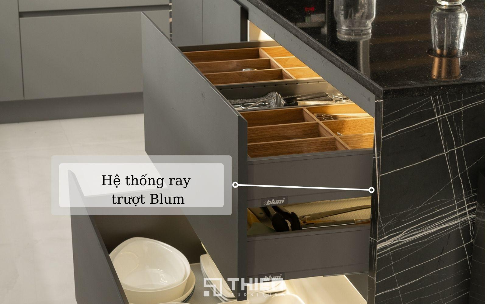 Hệ thống ray trượt Blum