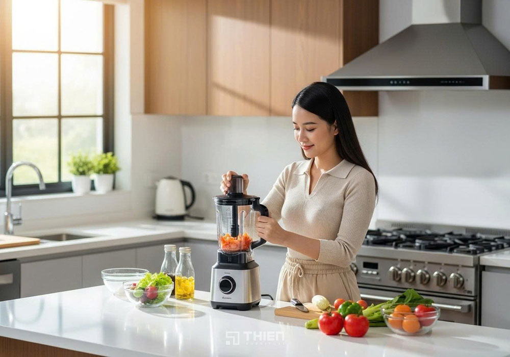 Mua sắm đồ dùng bếp mới