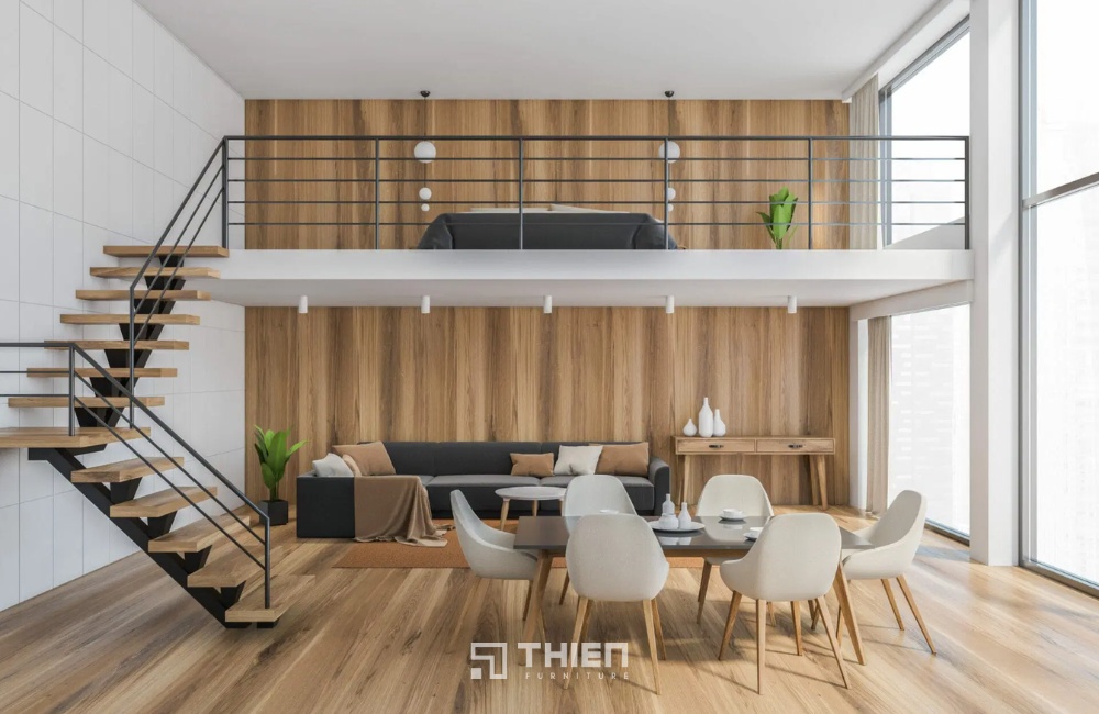 cầu thang tiết kiệm diện tích
