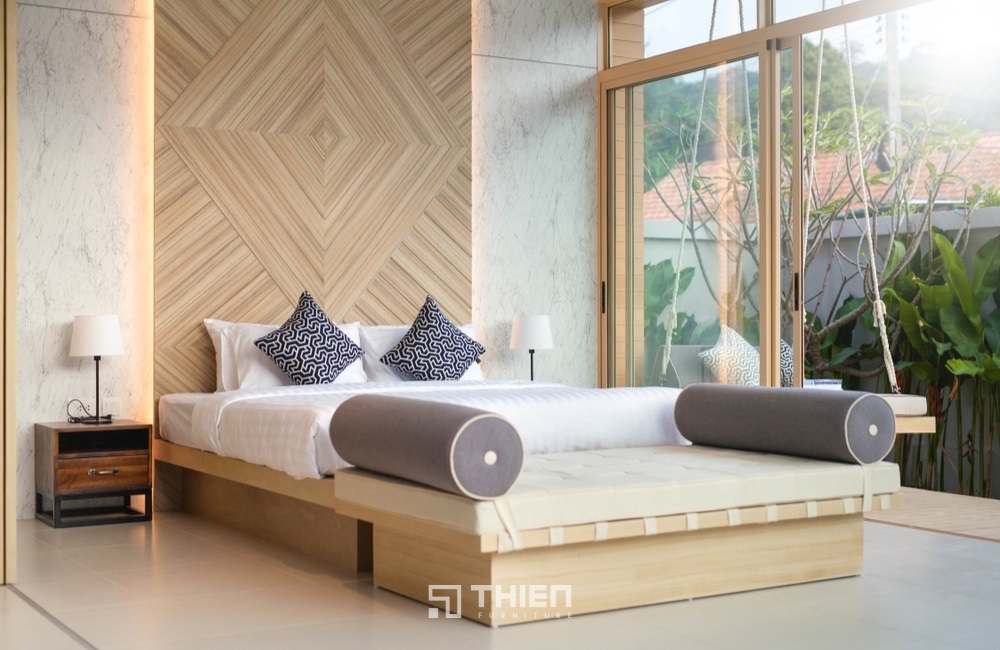 Gỗ MDF chống ẩm phủ Melamine