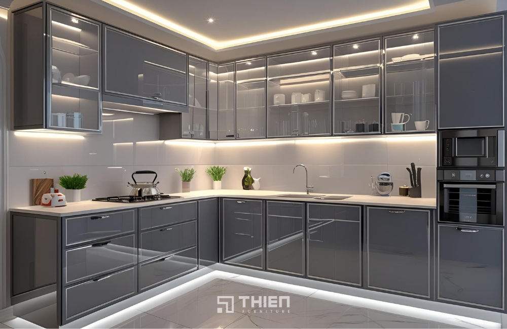 tủ bếp nhựa giá bao nhiêu 1 mét