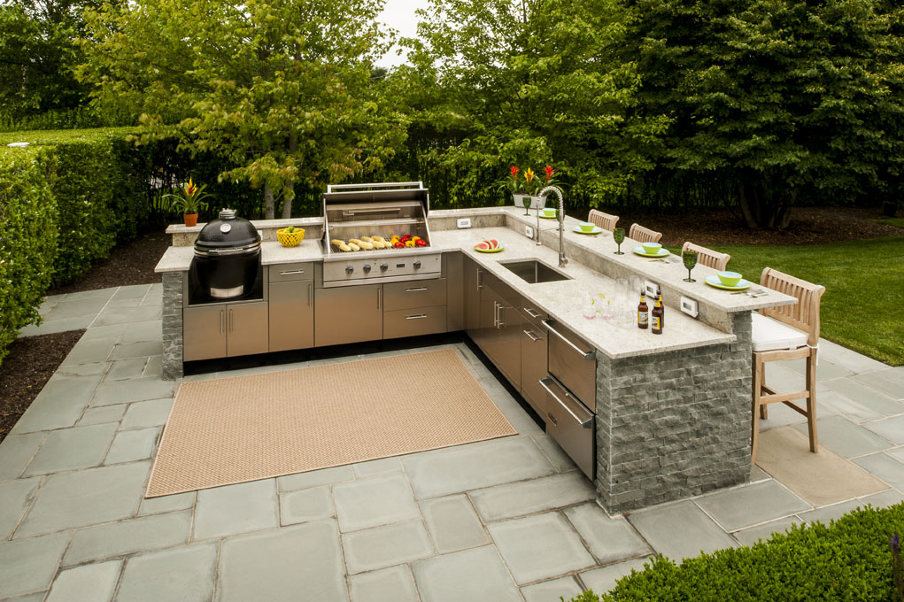 Bếp Ngoài Trời Cho Không Gian Rộng (Trên 20m²)