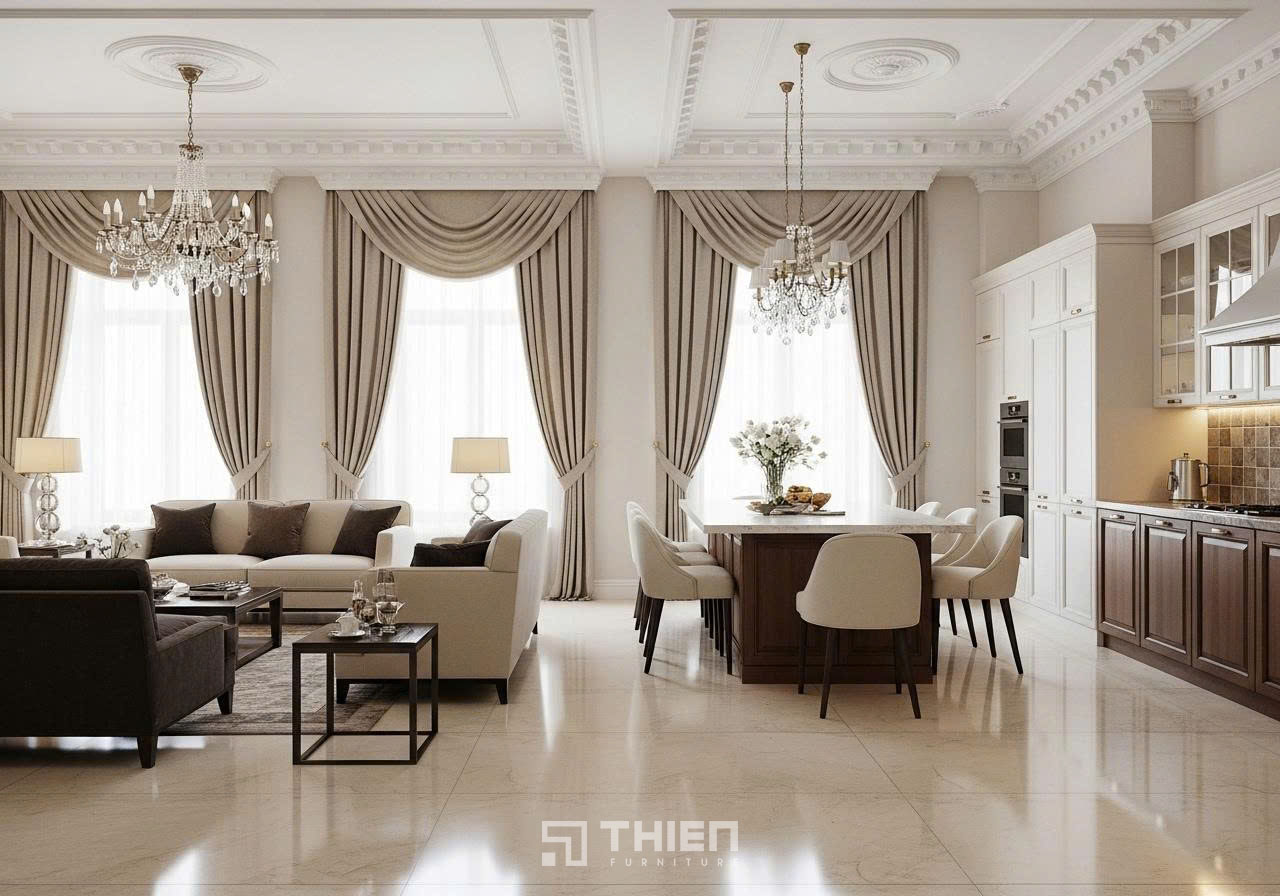 thiết kế nội thất 50m2