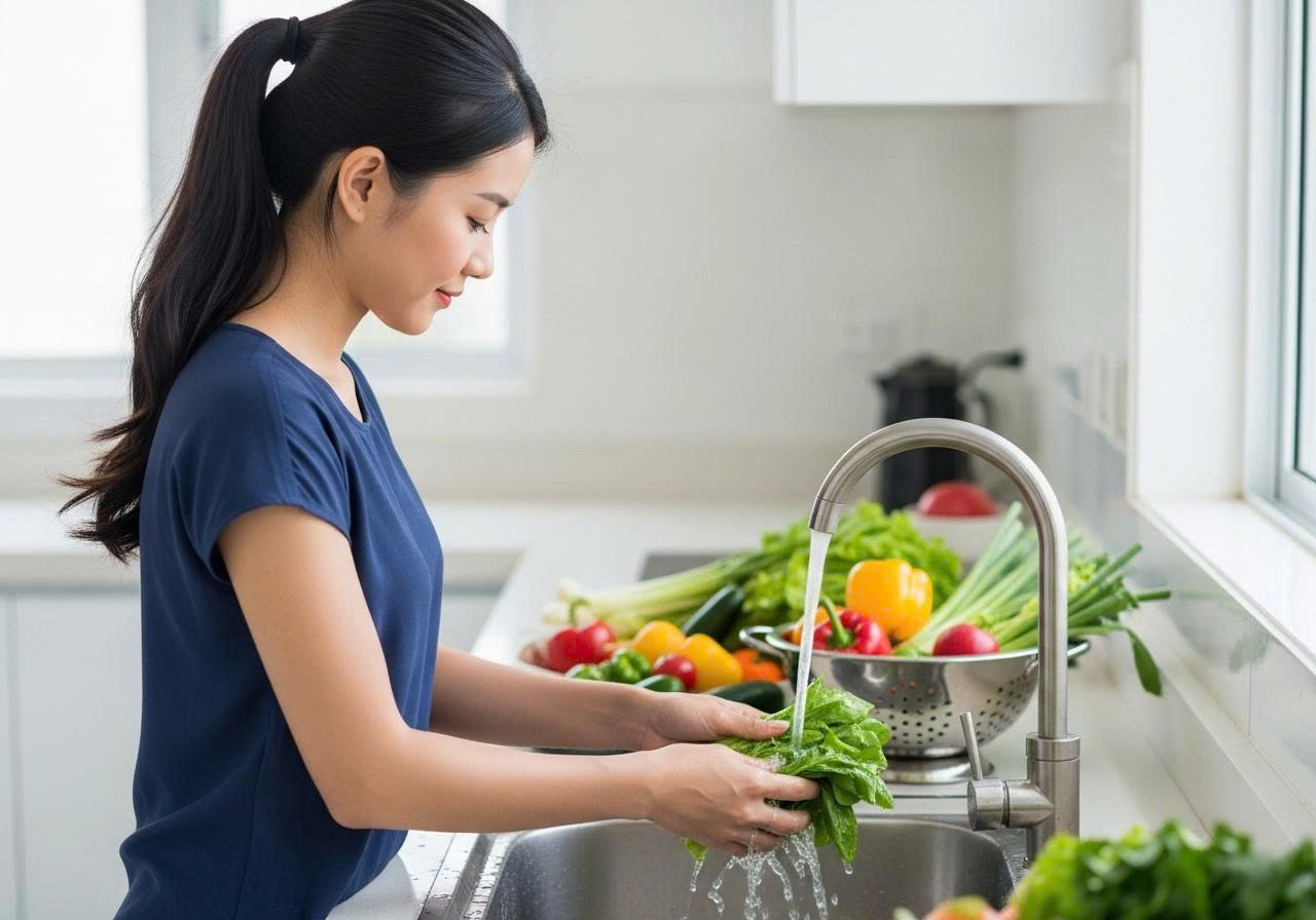 cách lắp ống thoát nước bồn rửa chén tại nhà