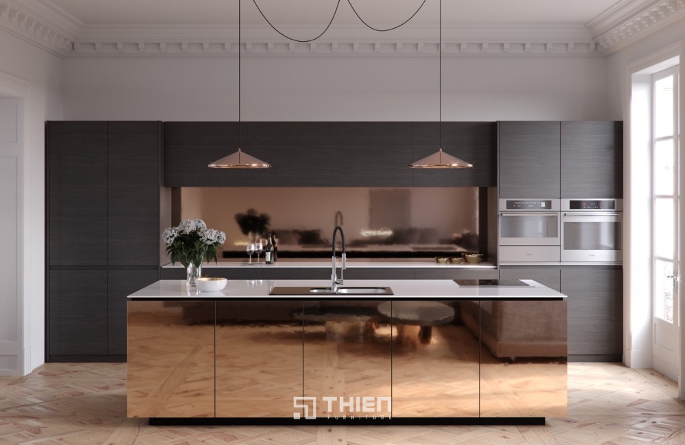 bếp chữ I đẳng cấp
