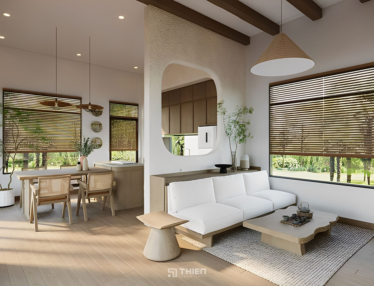 Thiết kế bếp homestay