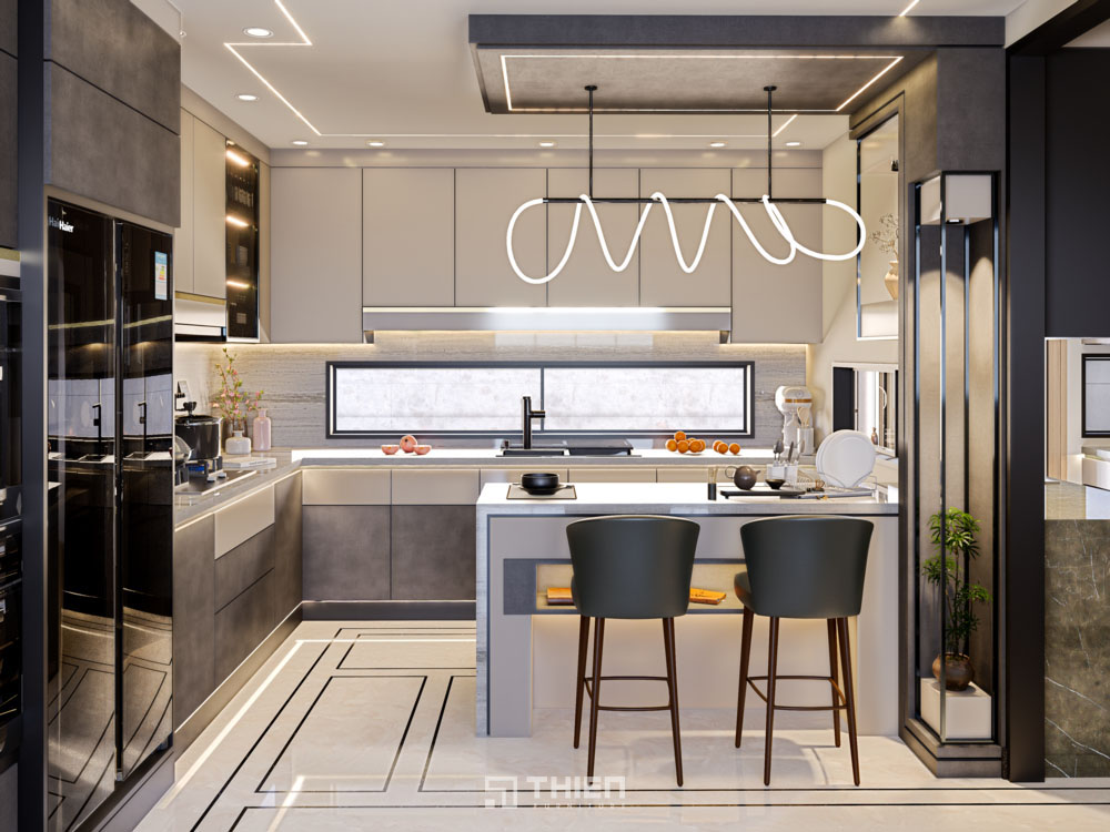 Tủ bếp chống ẩm bền đẹp theo thời gian