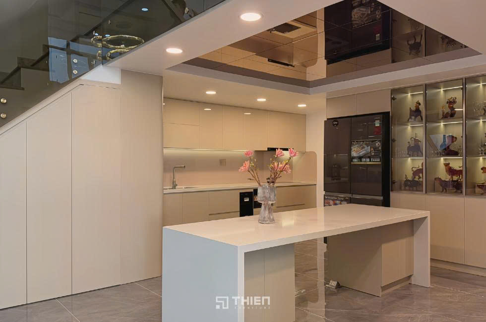 Giá thay tủ bếp gỗ