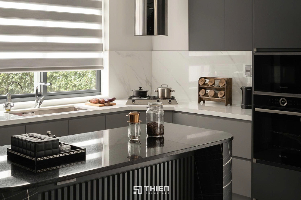 thi công tủ bếp hiện đại uy tín