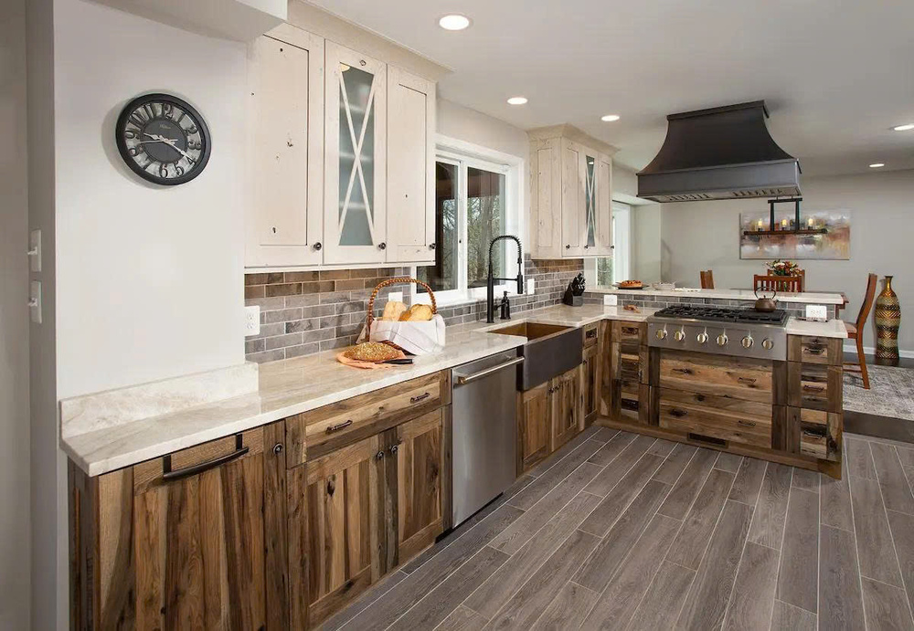 Nội thất bếp Rustic