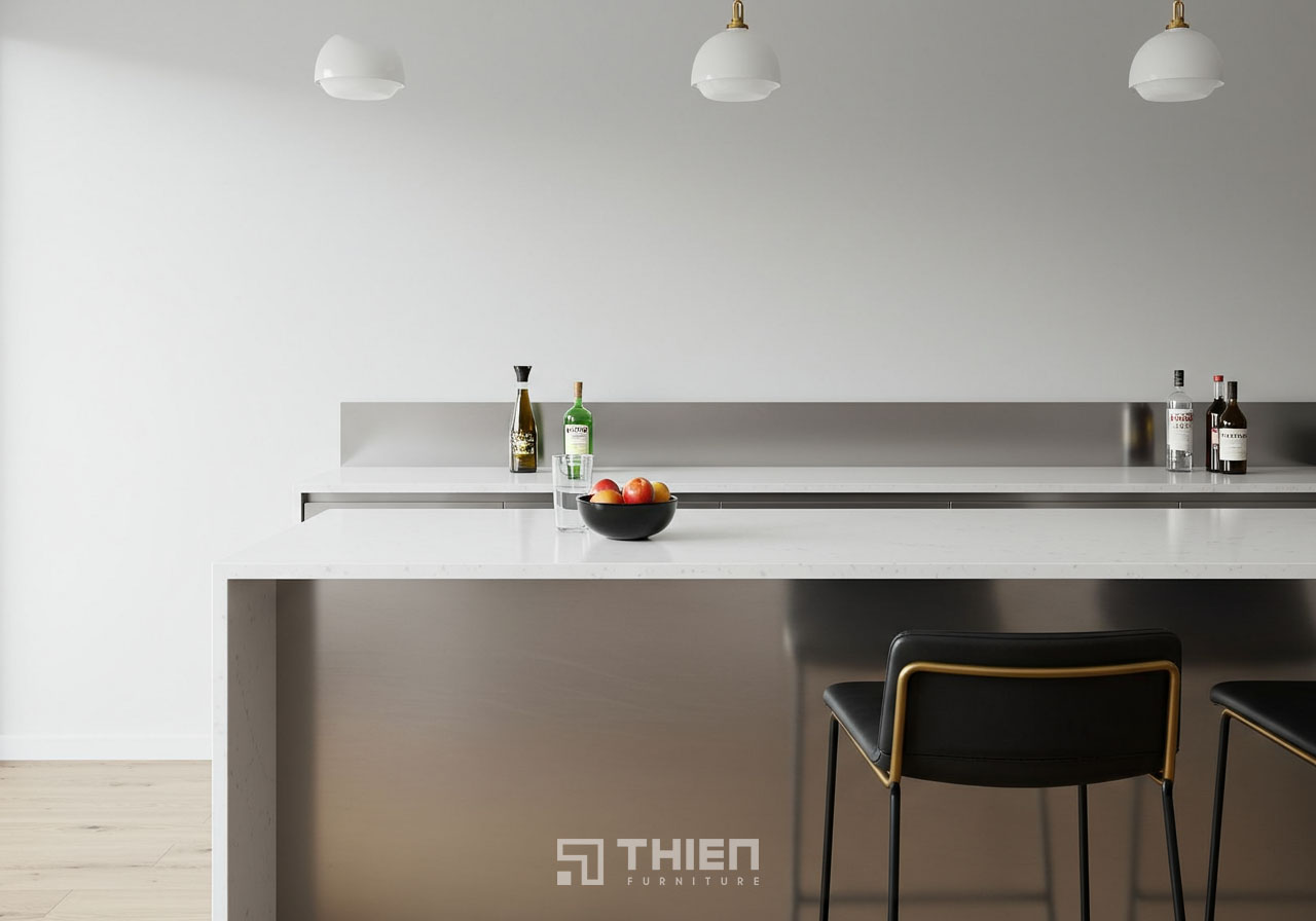quầy bar bếp hiện đại trở thành xu hướng