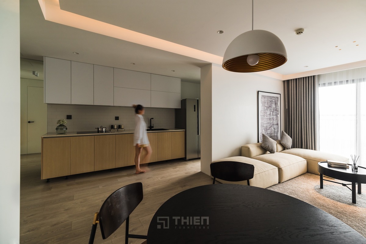phong cách bếp hiện đại