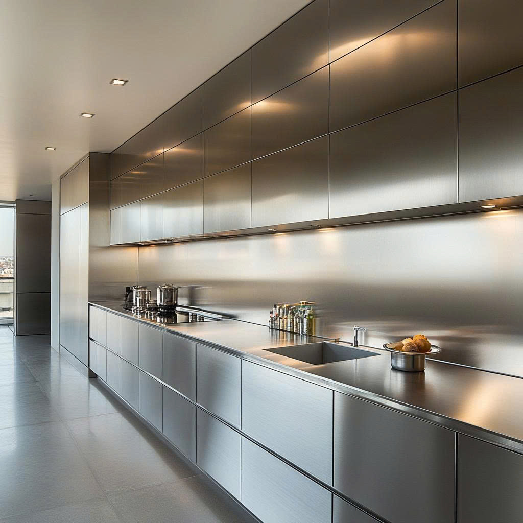 Nên chọn tủ bếp inox hay gỗ