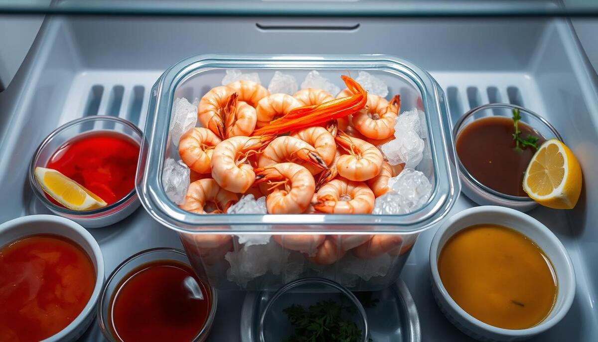 tôm để tủ lạnh được bao lâu