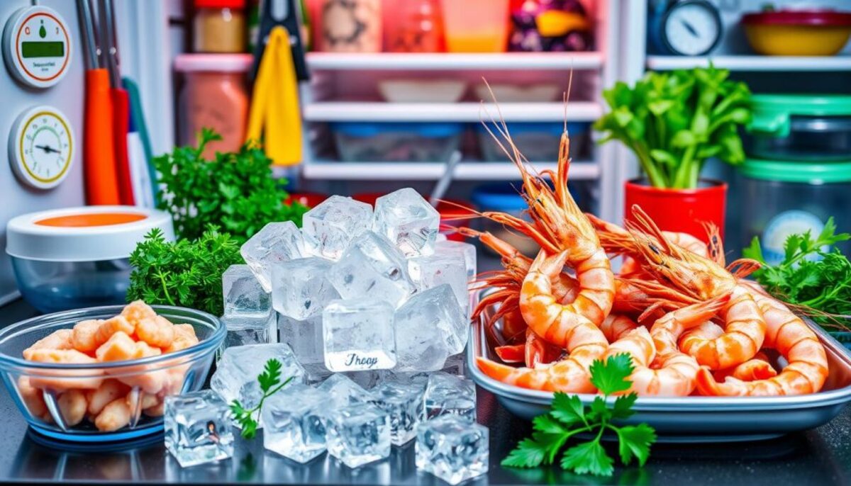 cách bảo quản tôm trong tủ lạnh
