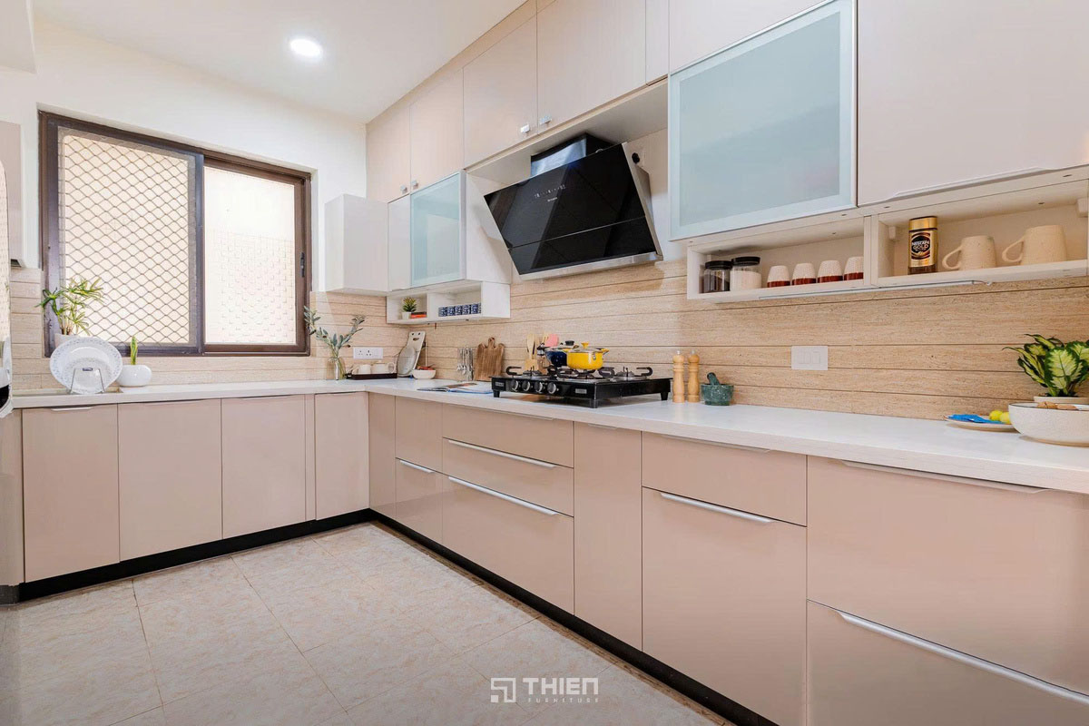 tủ bếp nhựa PVC có bền không