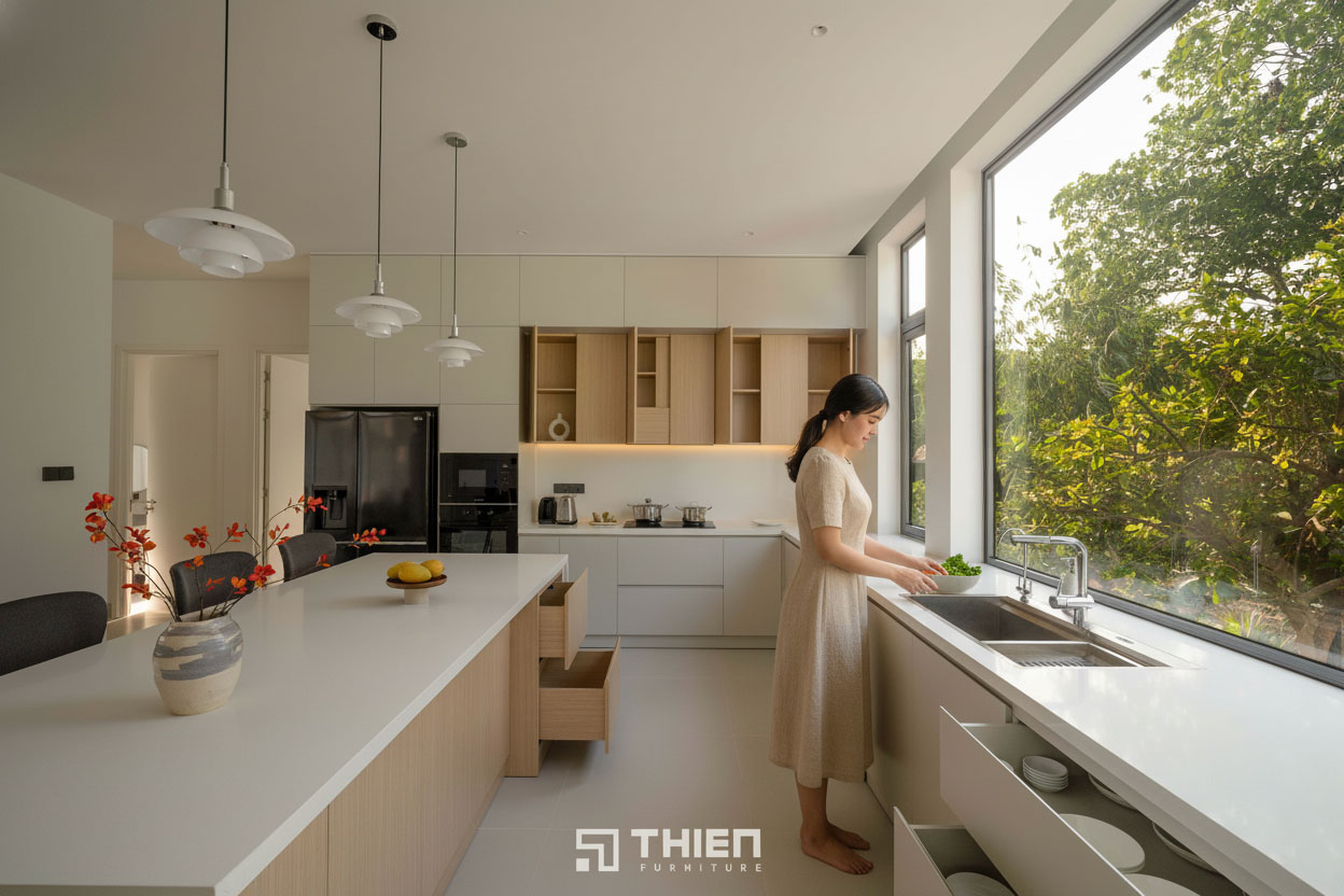 Thiết kế căn bếp đẹp