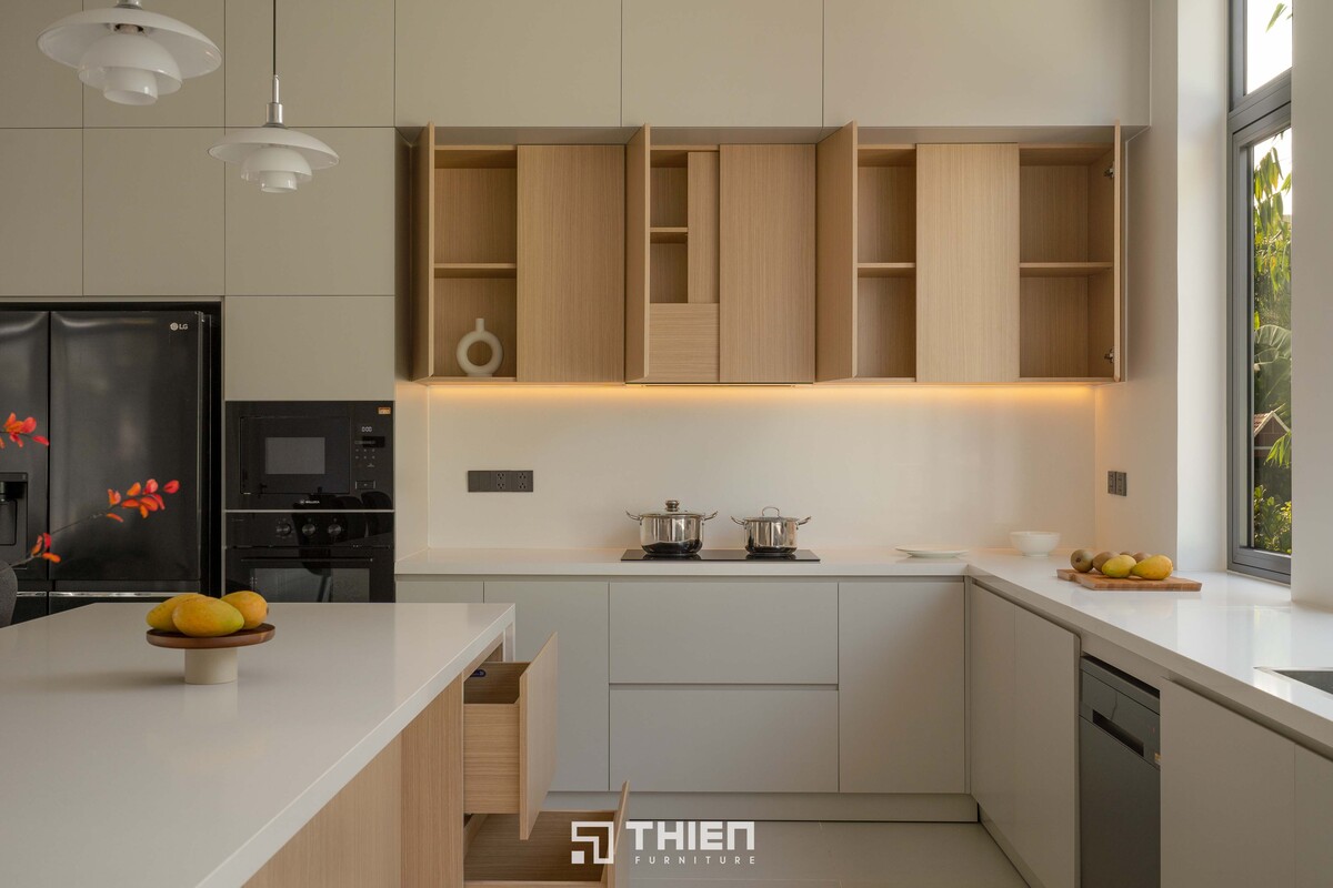 phong cách thiết kế tủ bếp