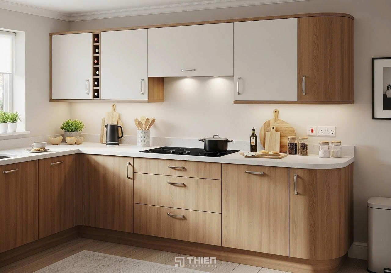 thiết kế bếp tiện lợi cho người lớn tuổi