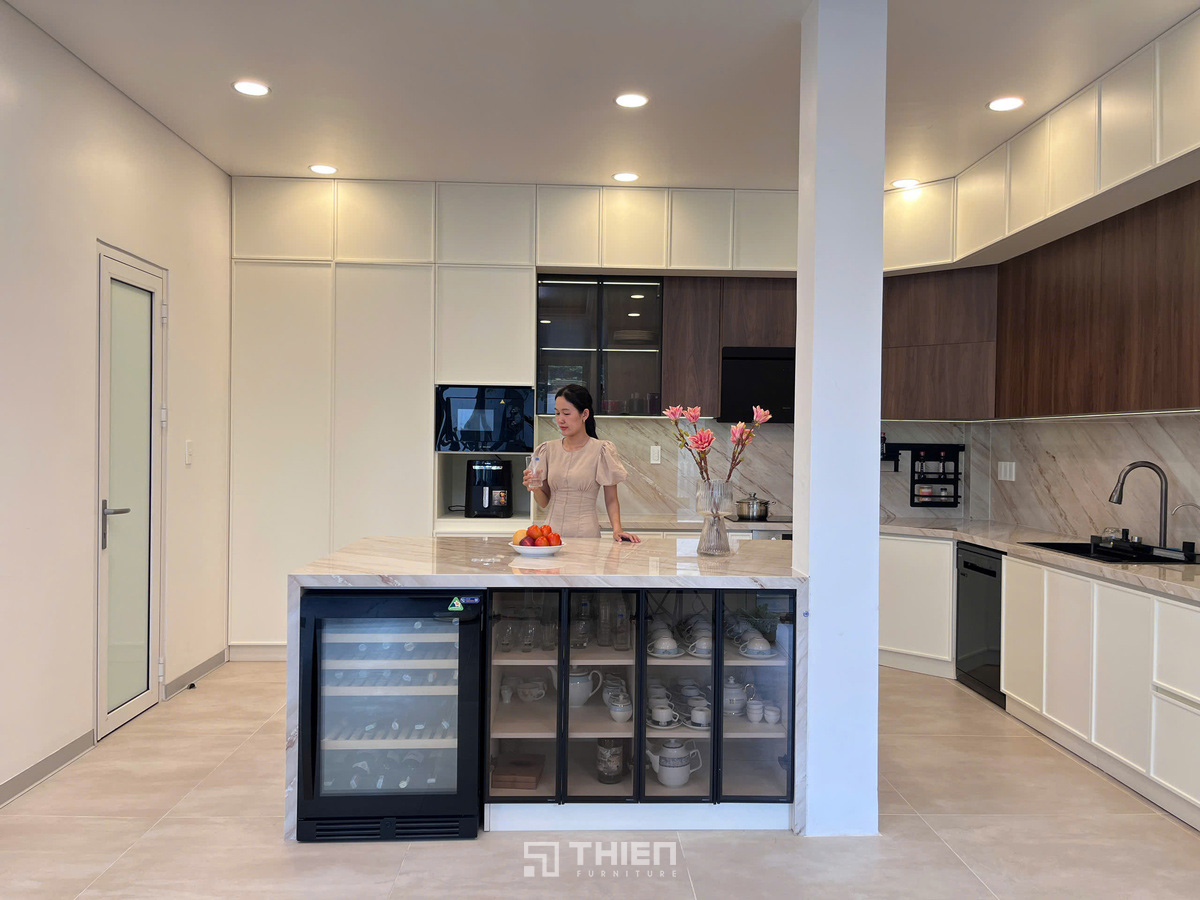 thiết kế tủ bếp hiện đại