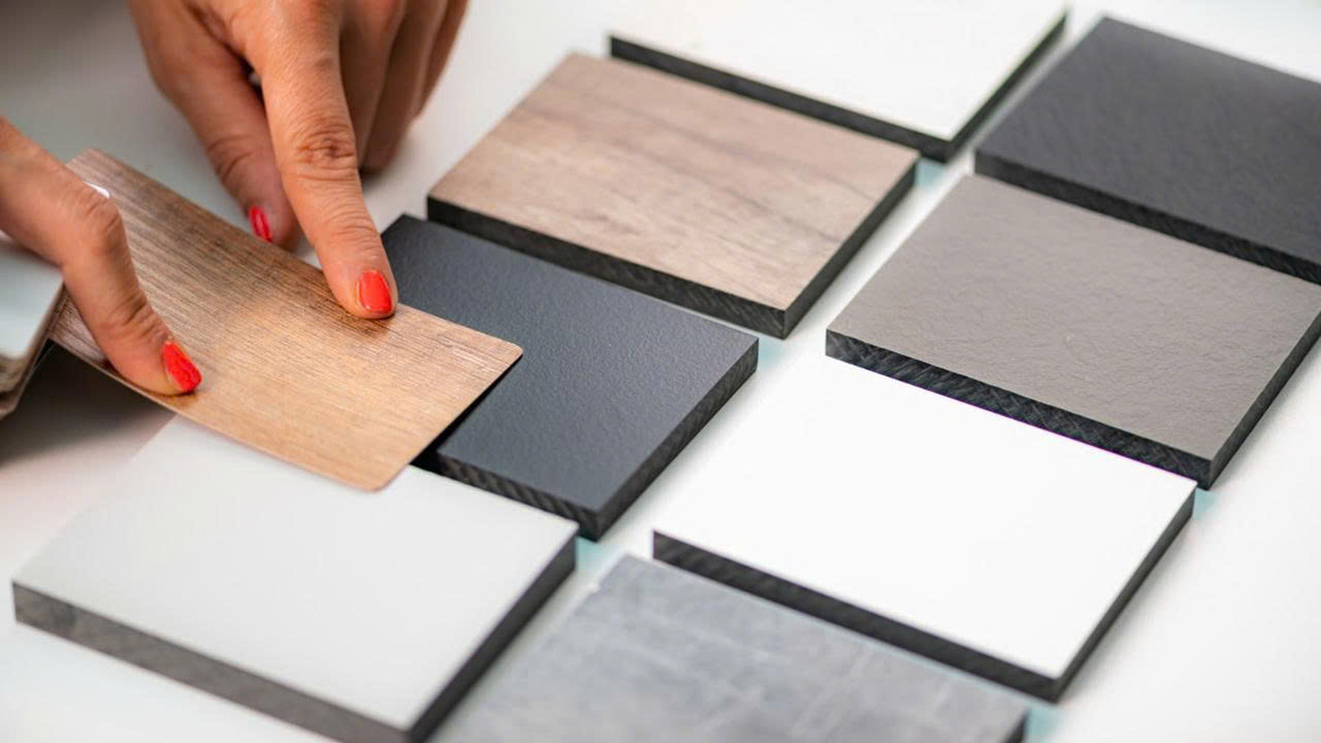 tủ bếp làm bằng Compact Laminate