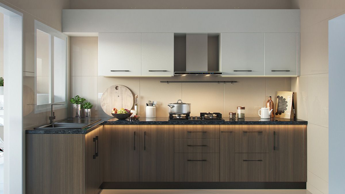 tủ bếp chống nước Compact