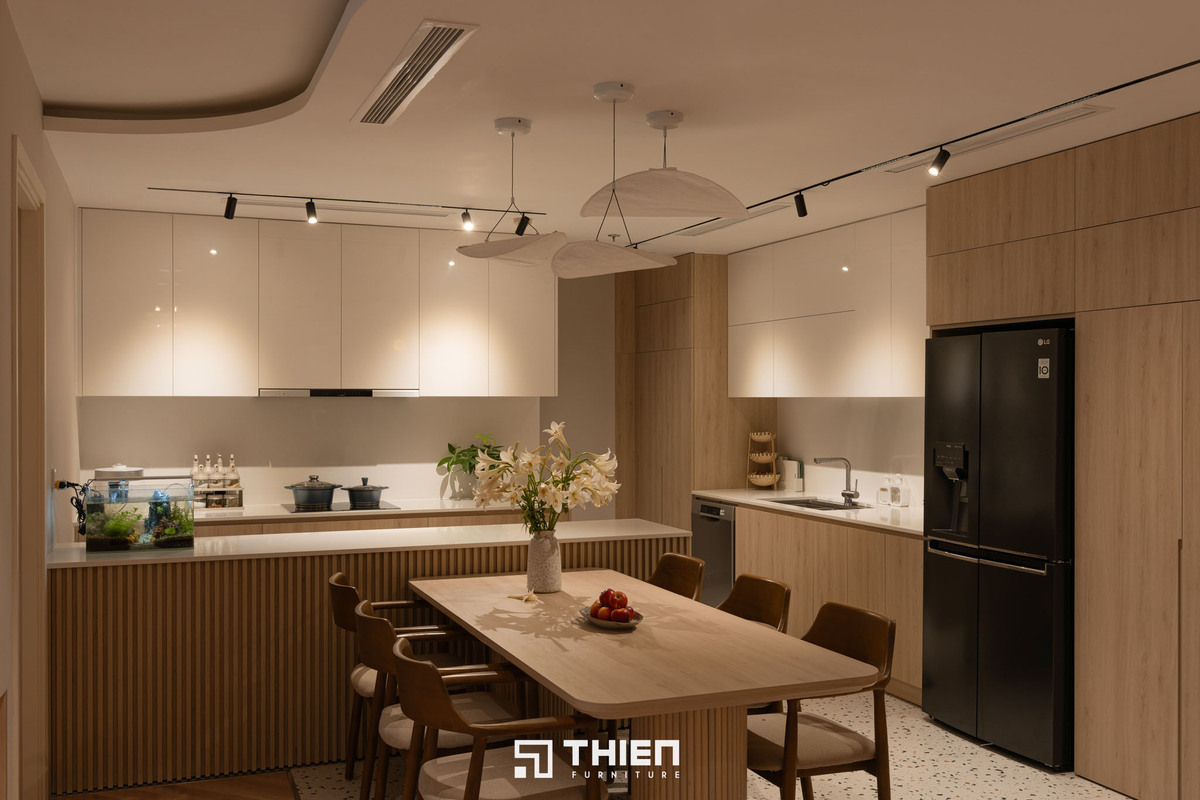 Thiết kế tủ bếp căn hộ