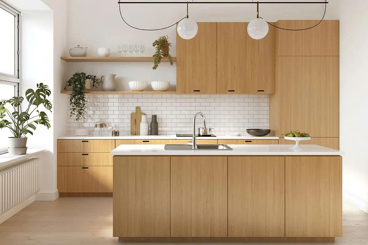 tủ bếp Marine plywood chống ẩm