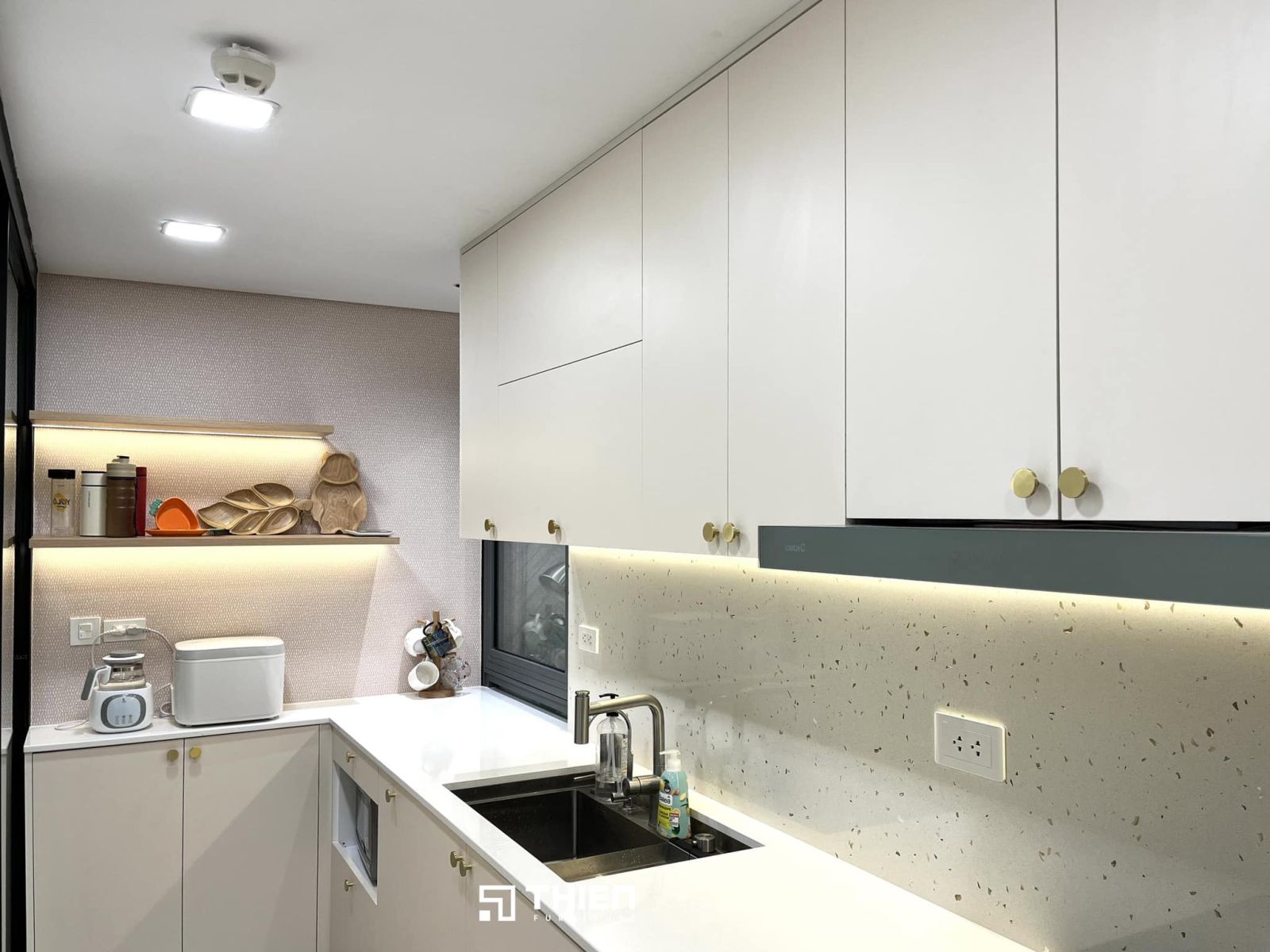 giải pháp lưu trữ bếp nhỏ