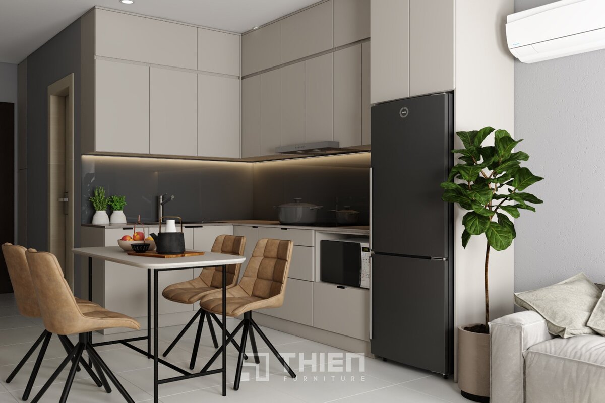 Cải tạo bếp nhỏ tiết kiệm diện tích