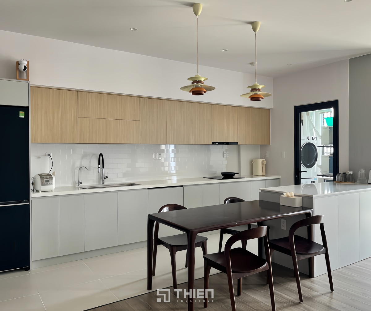 bố trí điện nước nhà bếp