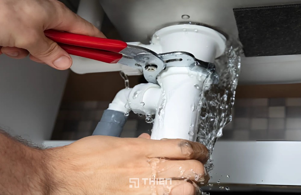 Cách 4: Xử lý đường ống nước bị nứt