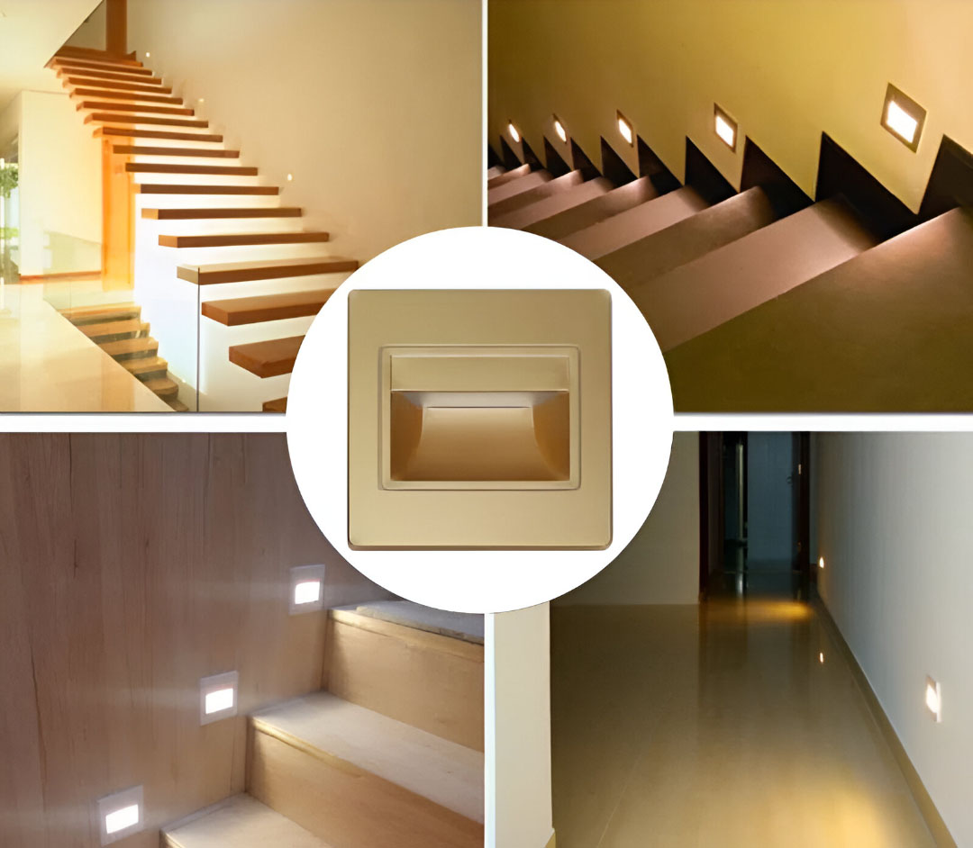 Vị trí lý tưởng lắp đặt đèn led cảm biến cầu thang