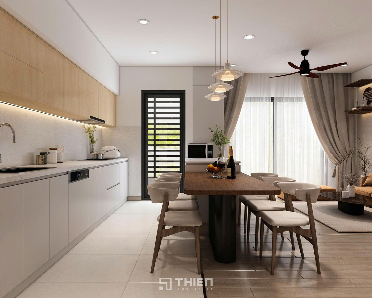 bếp căn hộ chung cư
