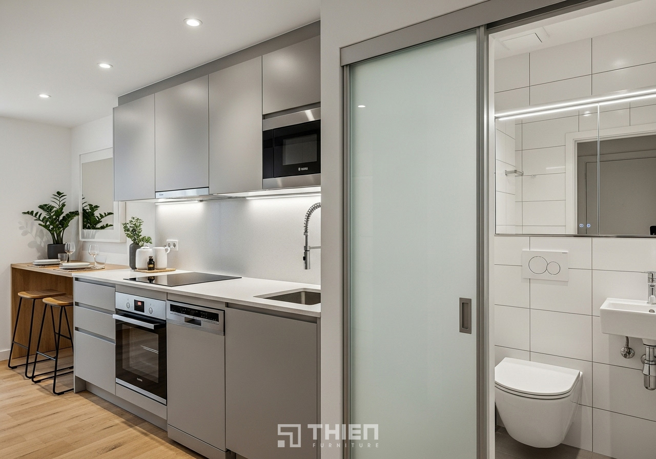 Tại sao việc bố trí bếp và nhà vệ sinh hợp lý lại quan trọng?