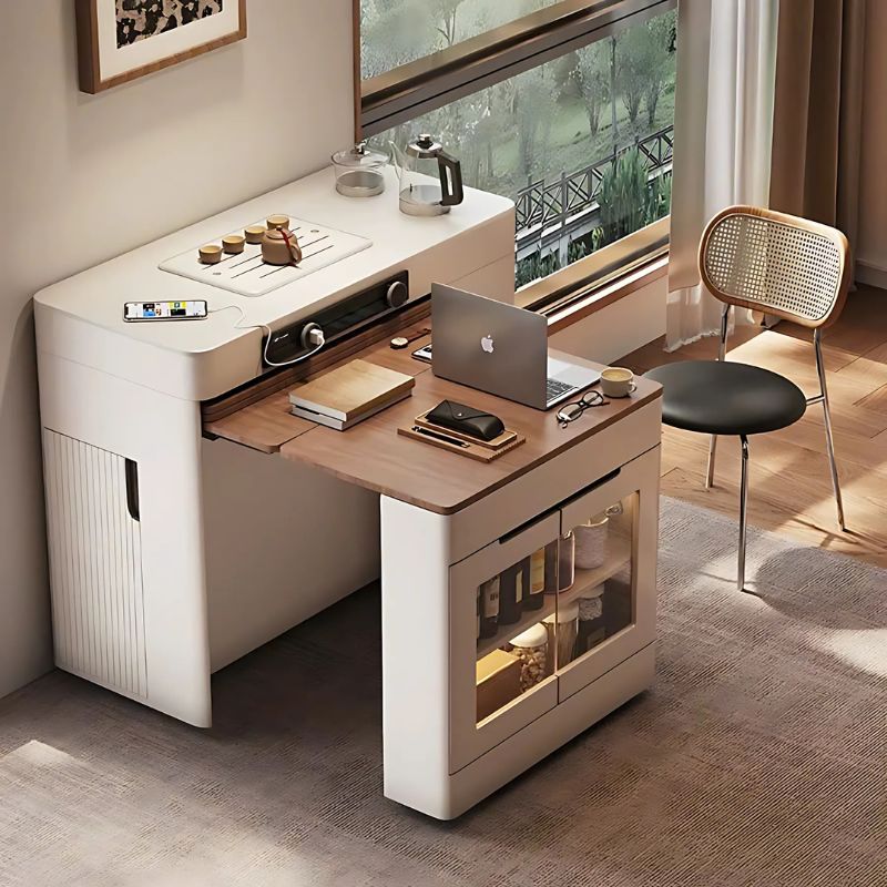 Bàn đảo bếp thông minh gấp gọn