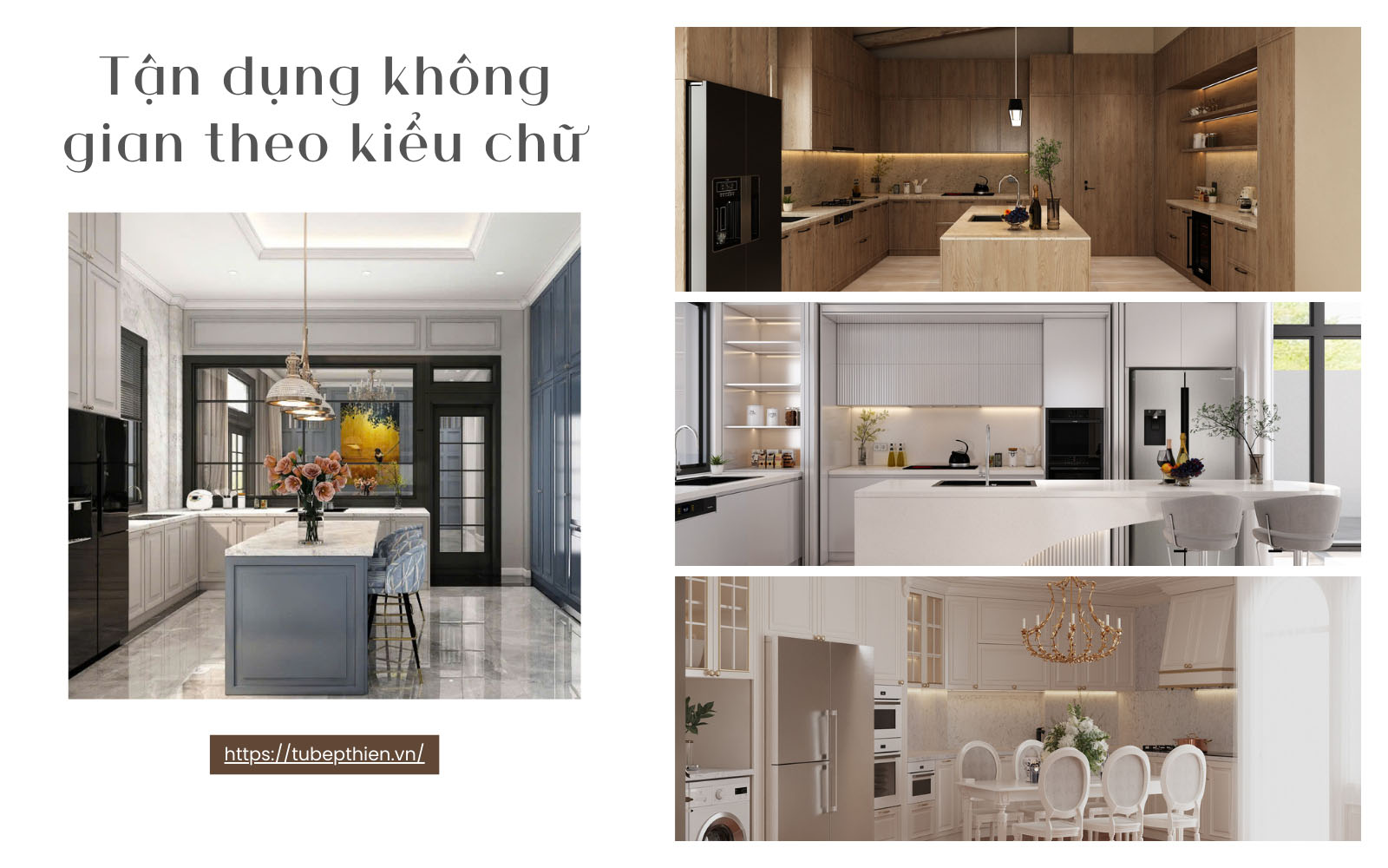tận dụng không gian bếp