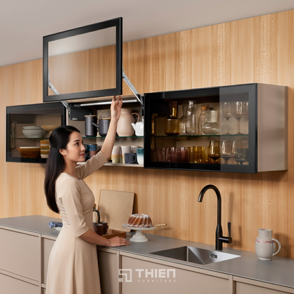 Tay nâng tủ bếp Blum HL Top