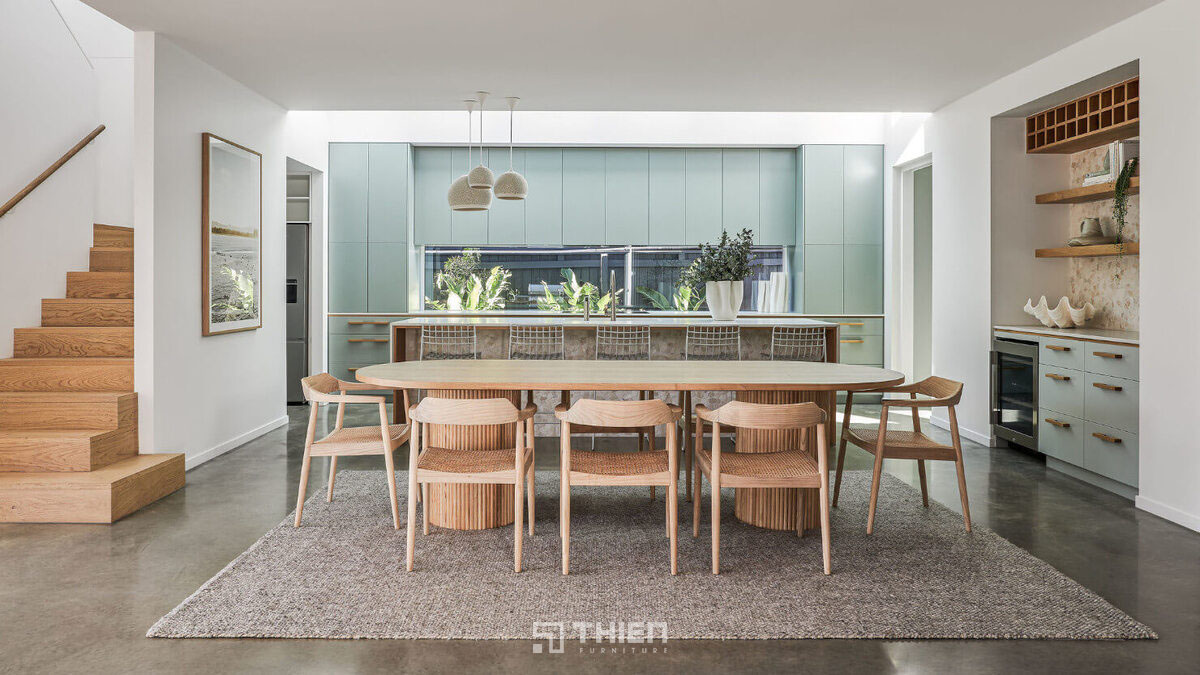 Mẫu bếp nhà phố, biệt thự phong cách Scandinavian