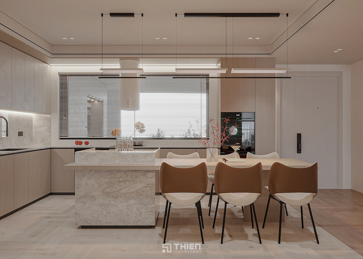 Thiết kế tủ bếp 3D