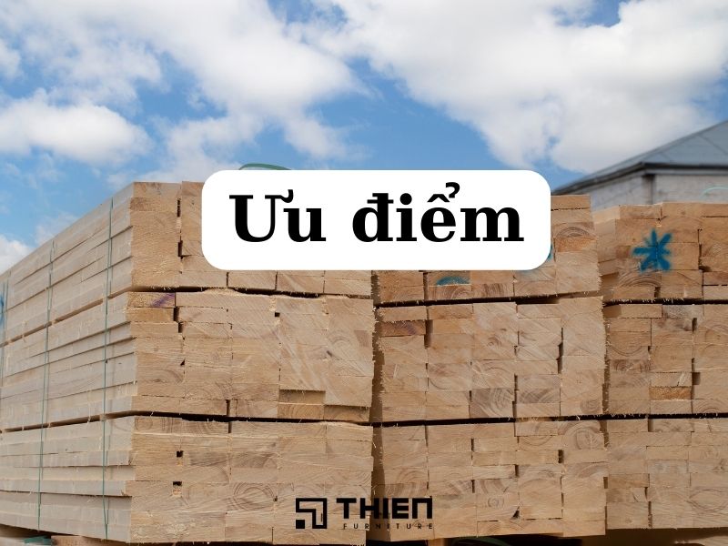 Ưu điểm của gỗ công nghiệp trong thiết kế nội thất