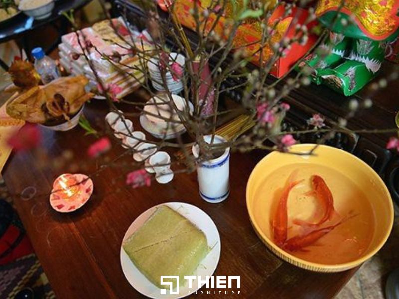 Đặt bàn thờ ông táo như thế nào