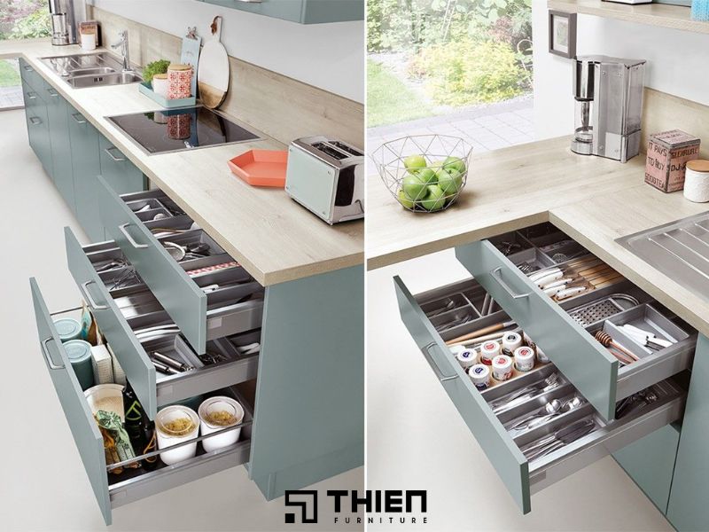 Các yếu tố ảnh hưởng đến mét dài tủ bếp
