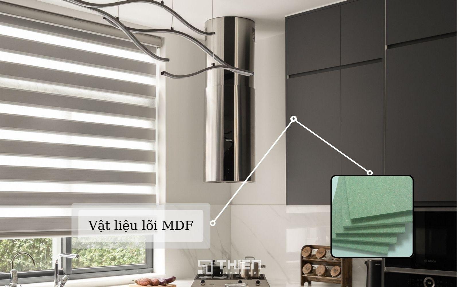 Vật liệu Tủ bếp