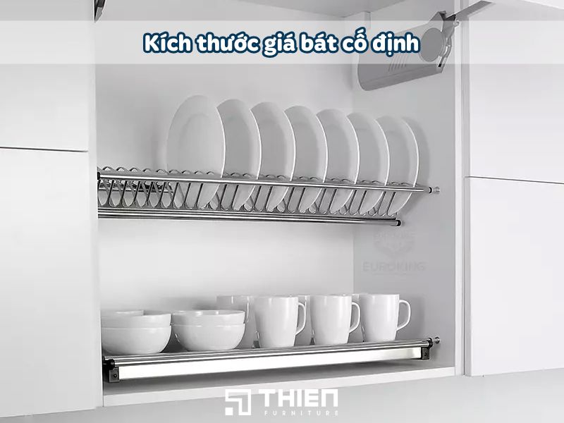 Kích thước giá bát cố định