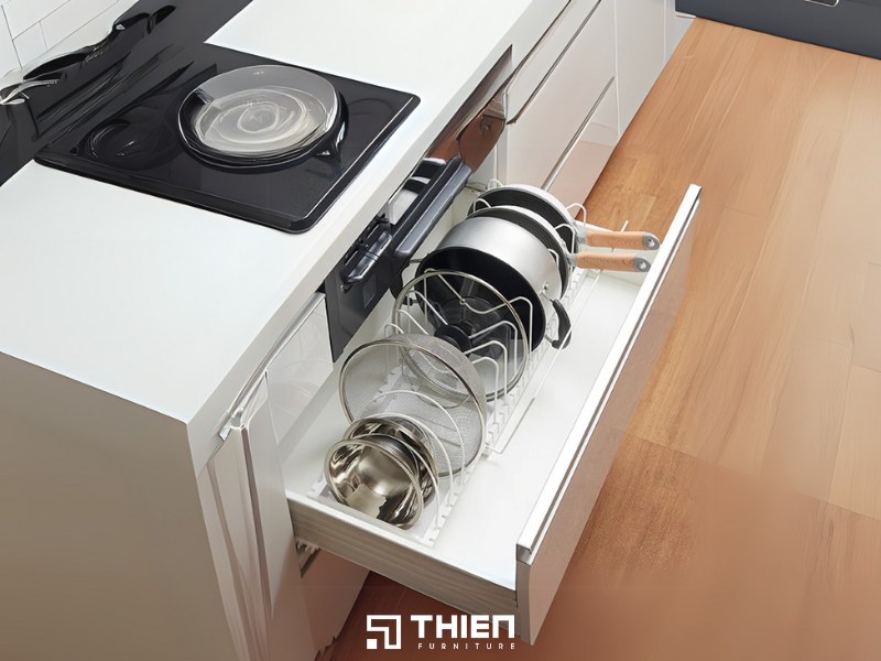 Kệ úp bát cho tủ bếp dưới